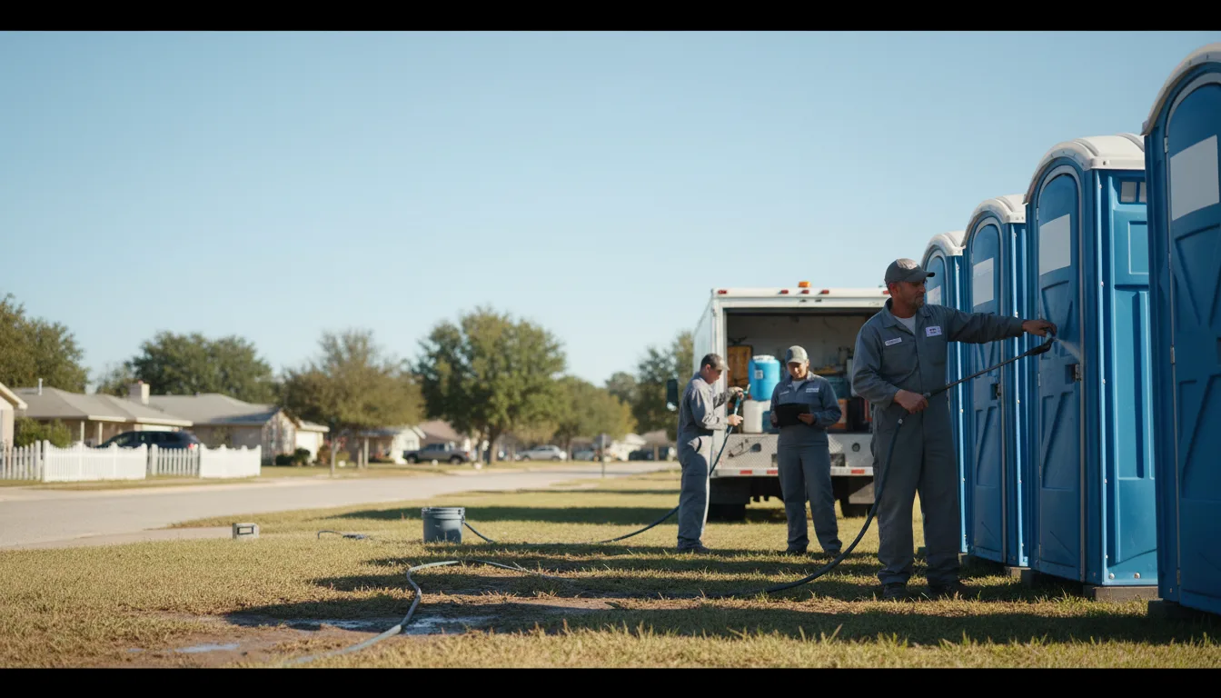 Long-Term Portable Toilet Rental in Memphis, TX near me